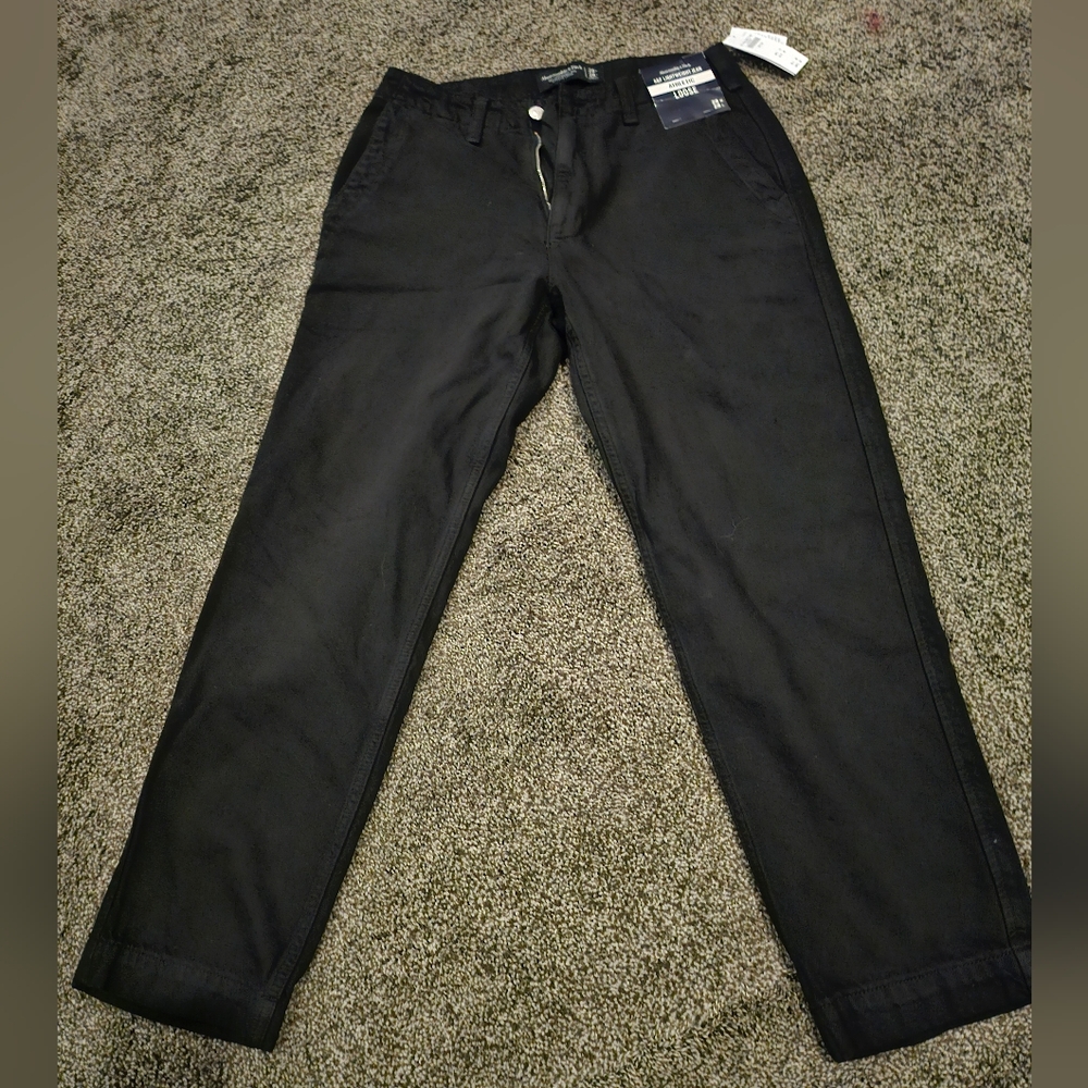 Abercombie and Fitch black pants